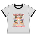 Nurse Cruise T-Shirt Crop Tee - Women's Ringer Tee NurseCon