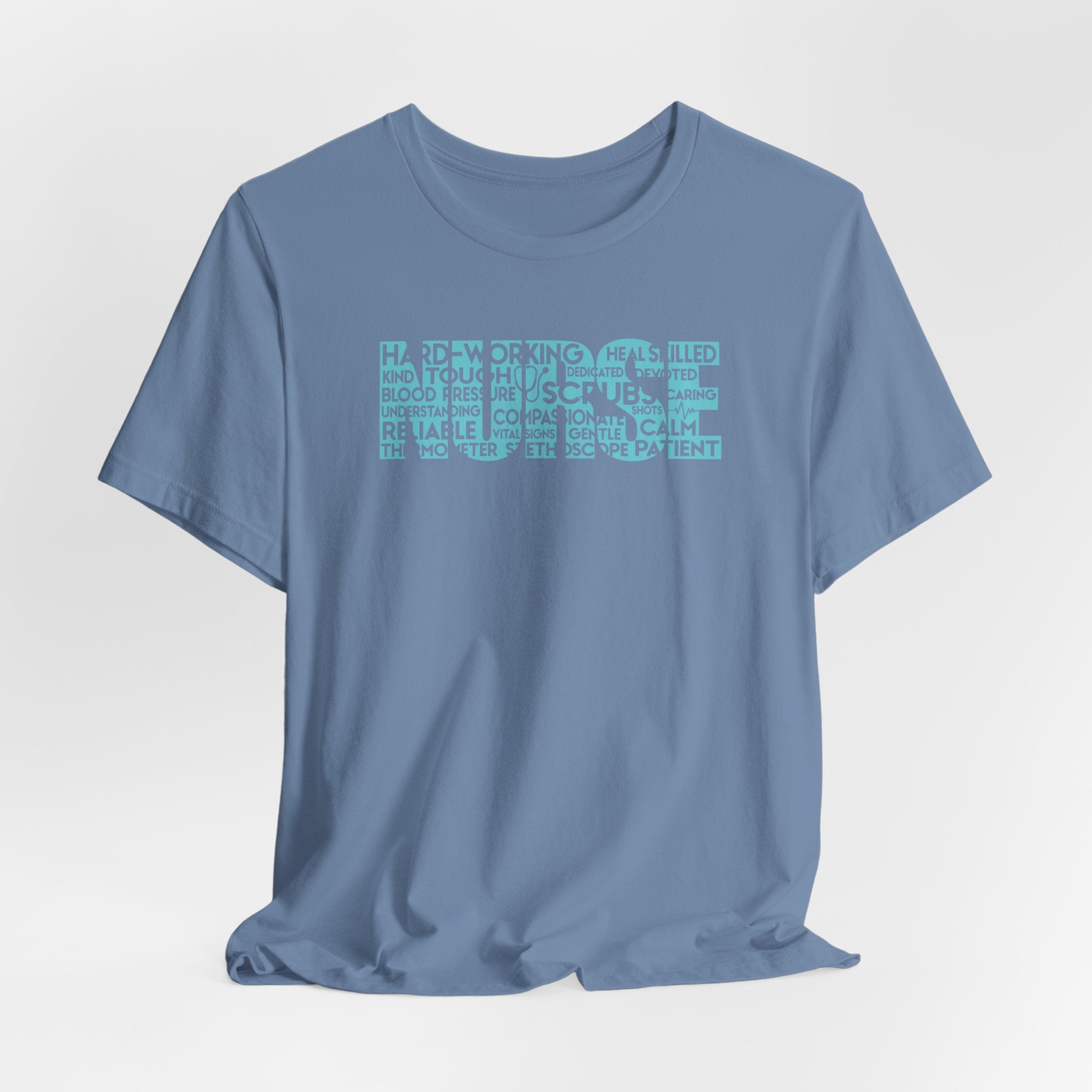 Tourist Cities Nurse Graphic Tee — 'TOUR' Text Map Design NURSE Tee Student Nurse T-shirts Gift for Nurse Travel Nurse