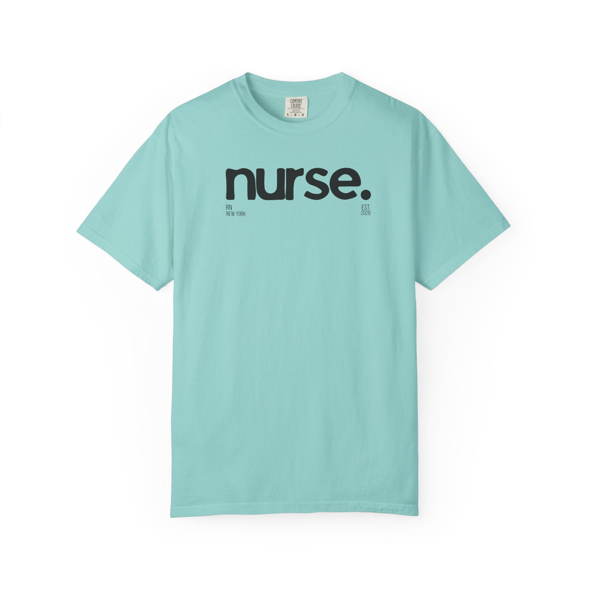 Nurse New York Graphic T‑Shirt — Minimal Medical Pride Tee