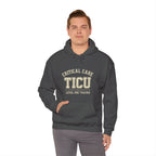 TICU Critical Care Hoodie - Level One Trauma Sweatshirt for Nurses & ICU Staff