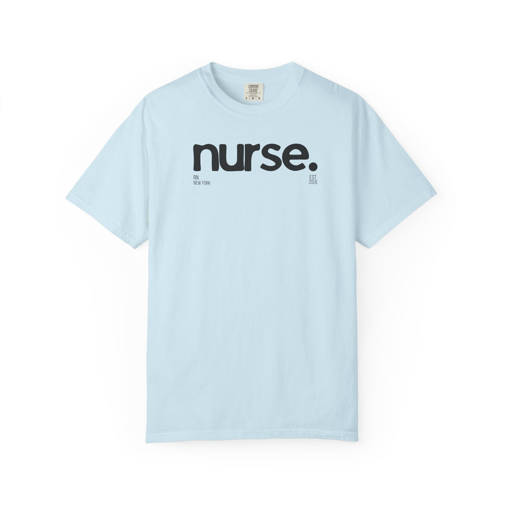 Nurse New York Graphic T‑Shirt — Minimal Medical Pride Tee