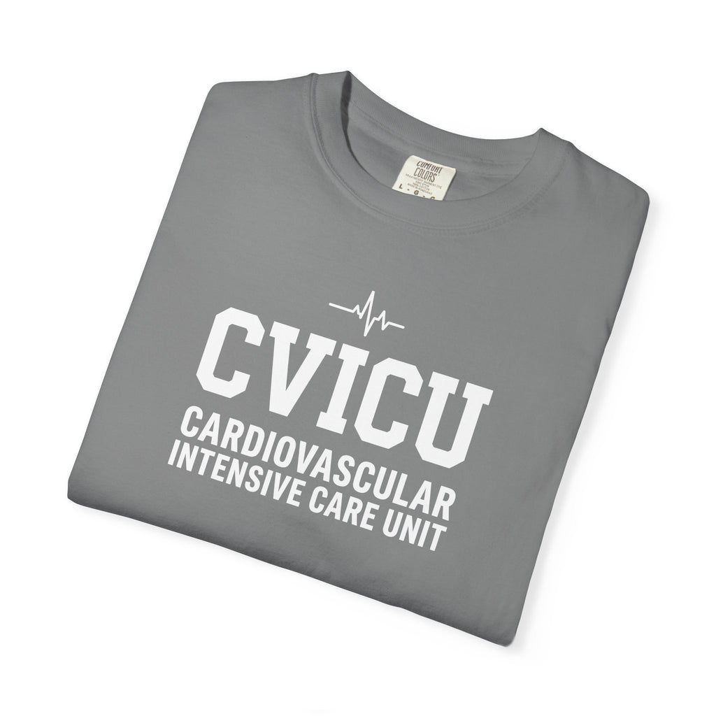 CVICU Cardiovascular Intensive Care Unit T-Shirt — Medical Staff Tee