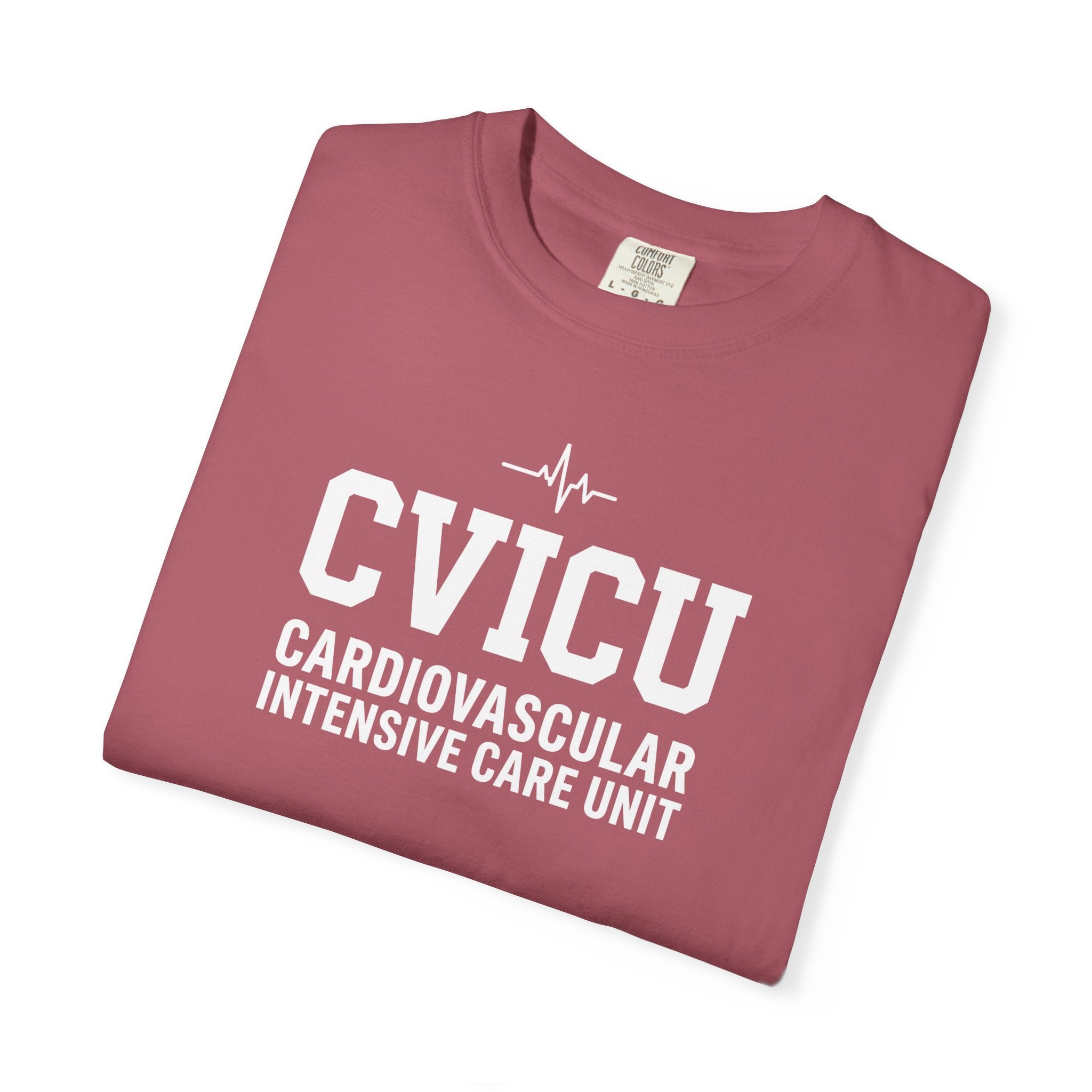 CVICU Cardiovascular Intensive Care Unit T-Shirt — Medical Staff Tee