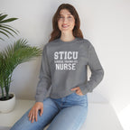 STICU Nurse Sweatshirt - Surgical Trauma ICU Crewneck for Nurses