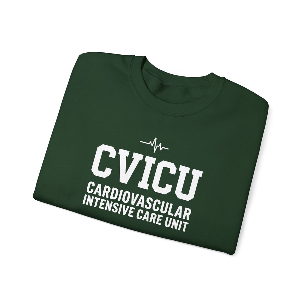 CVICU Crewneck Sweatshirt – Cardiovascular Intensive Care Unit Pullover