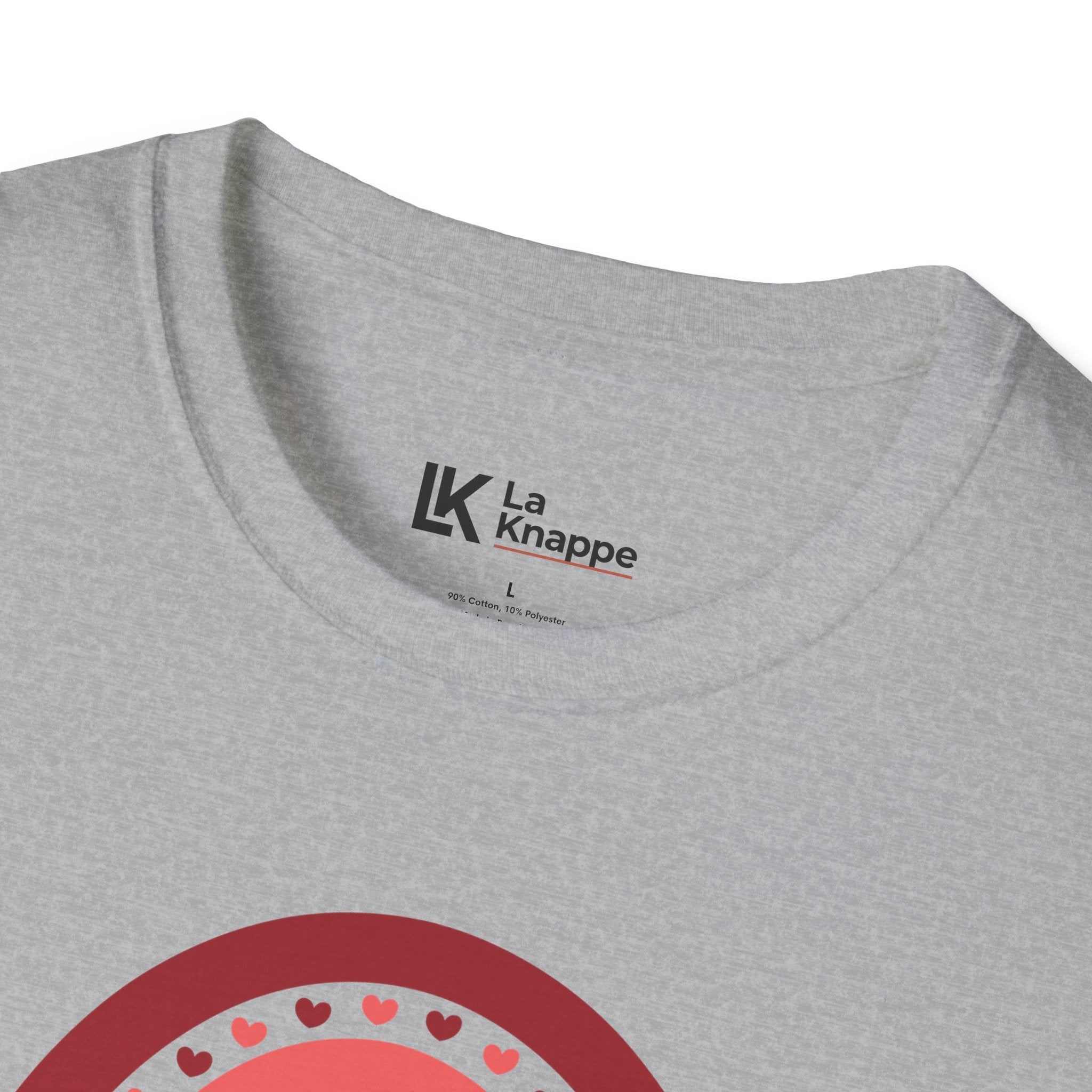 School Nurse Rainbow Heart Tshirt