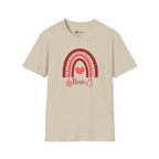 School Nurse Rainbow Heart Tshirt