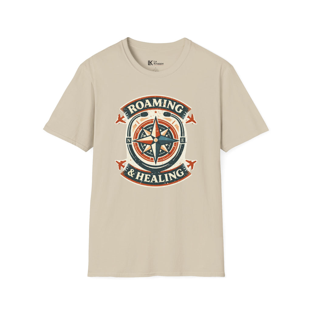 Roaming and Healing Tee for Travel Nurses