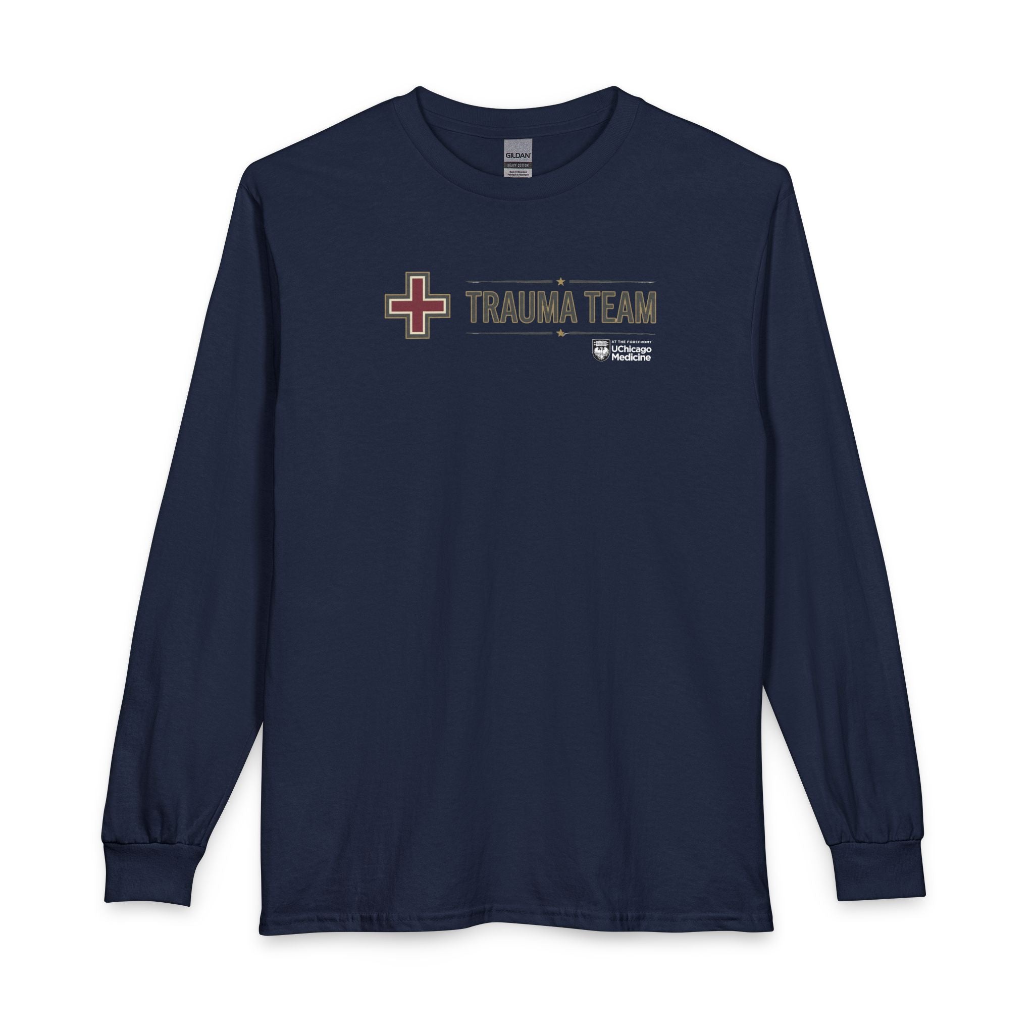 Trauma Team Long Sleeve Shirt — Trauma Team Trauma Nurse Trauma Surgeon MD Graphic Long Sleeve