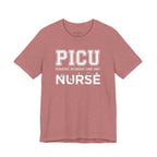 PICU Nurse T‑Shirt — Cute ICU Neonatal Nurse Tee (Baby Paw Icons)