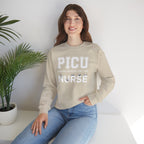 PICU Nurse Crewneck Sweatshirt – Pediatric Intensive Care Unit Nurse Pullover With Cute Panda