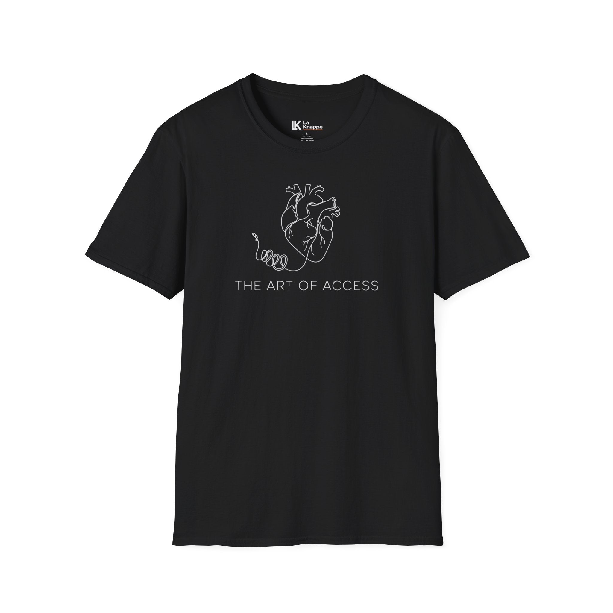 Vascular Nurse Dark Colored T-Shirt VAT Tee "The Art of Access"