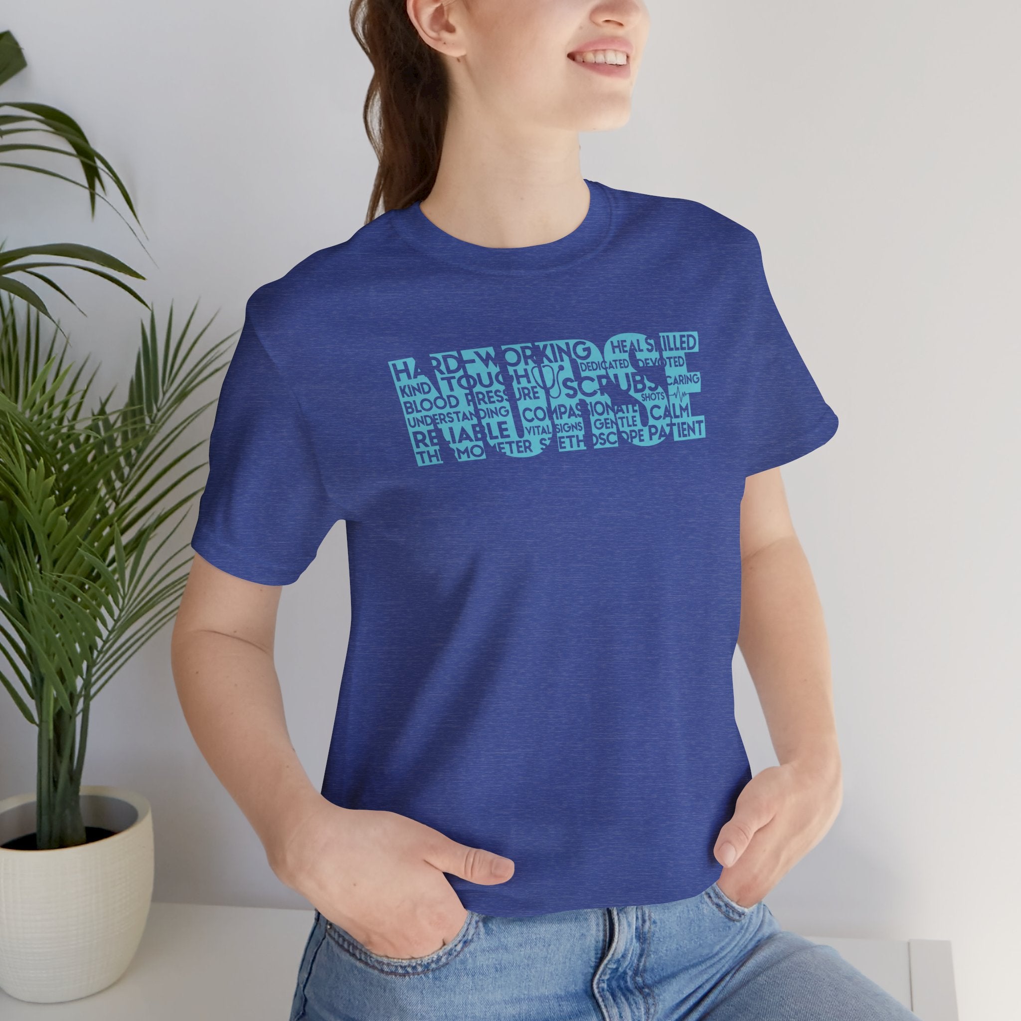 Tourist Cities Nurse Graphic Tee — 'TOUR' Text Map Design NURSE Tee Student Nurse T-shirts Gift for Nurse Travel Nurse