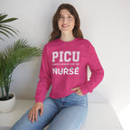 PICU Nurse Crewneck Sweatshirt – Pediatric Intensive Care Unit Nurse Pullover With Cute Panda