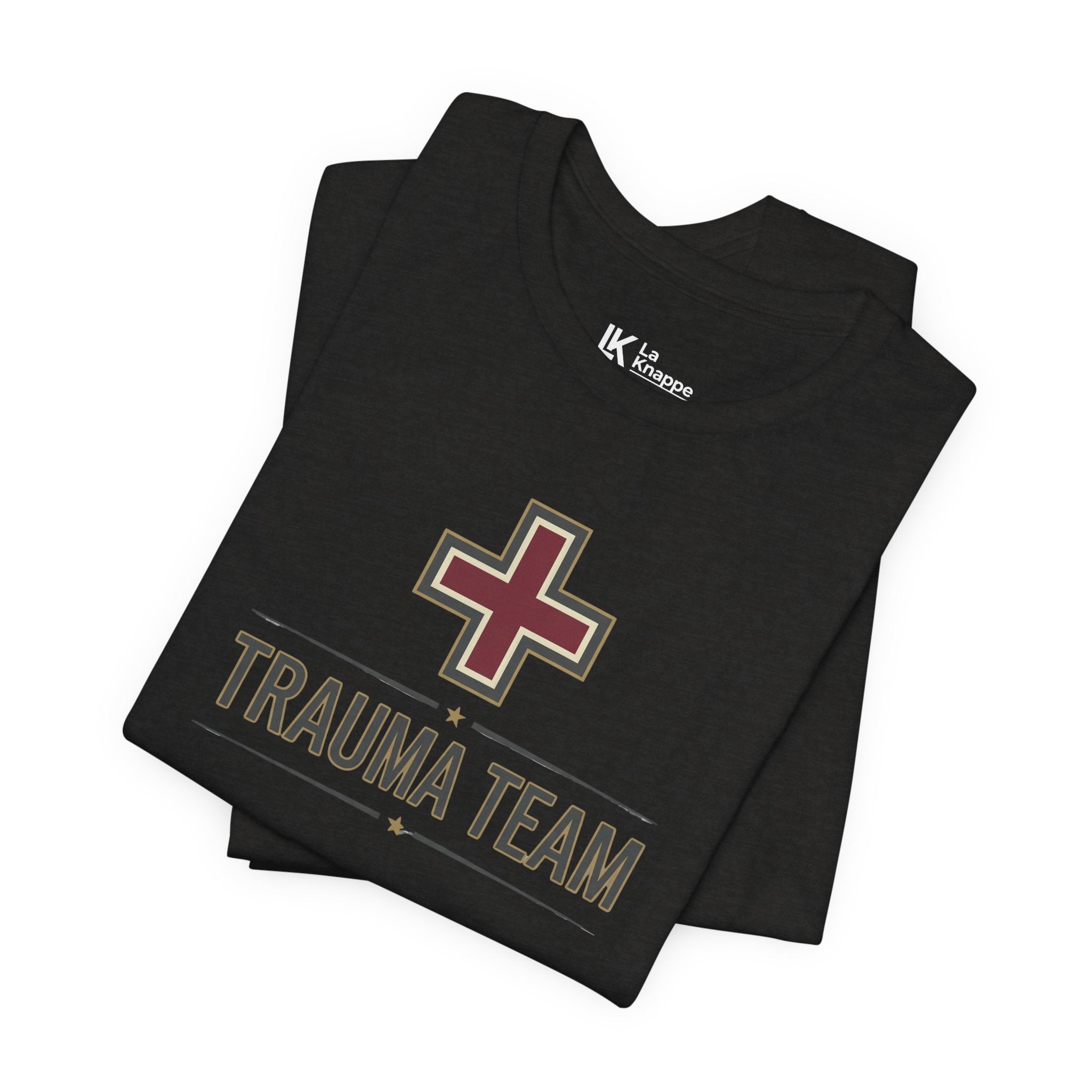 Trauma Team T-Shirt — Medical Cross Graphic Tee for EMTs & First Responders Trauma Nurse ED Nurse Trauma MD ER RN