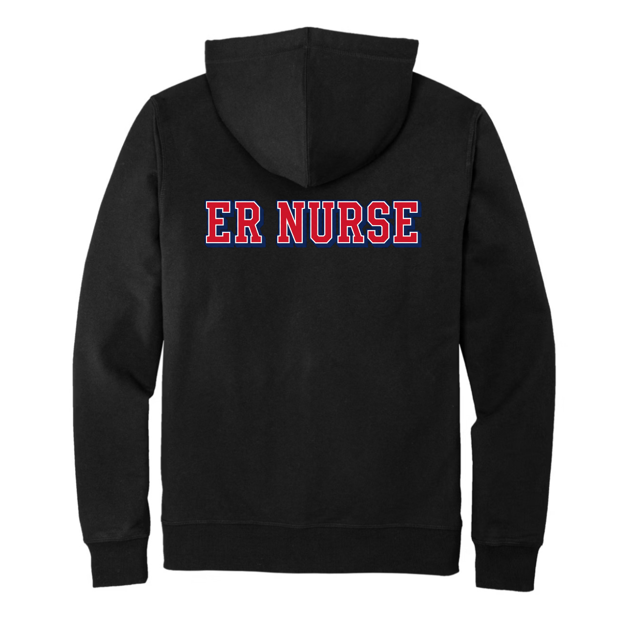 ER Nurse Full-Zip Hoodie — Lightweight Men’s ER Hoodie ER RN Hoodie