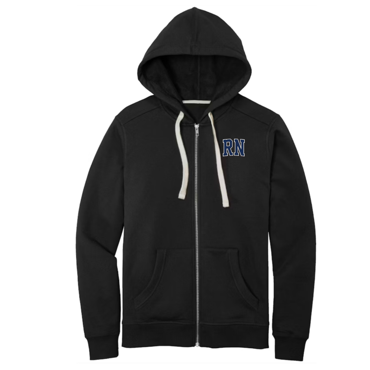 Trauma Team Nurse Fleece Hoodie Full-Zip — Lightweight Trauma RN Hoodie