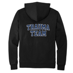 Trauma Team Nurse Fleece Hoodie Full-Zip — Lightweight Trauma RN Hoodie