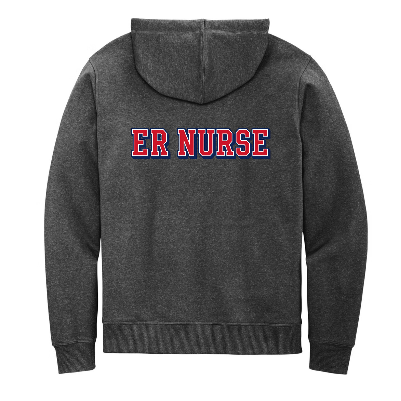 ER Nurse Full-Zip Hoodie — Lightweight Men’s ER Hoodie ER RN Hoodie