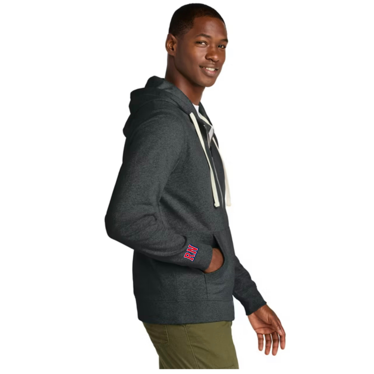 ER Nurse Full-Zip Hoodie — Lightweight Men’s ER Hoodie ER RN Hoodie