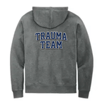 Trauma Team Nurse Fleece Hoodie Full-Zip — Lightweight Trauma RN Hoodie