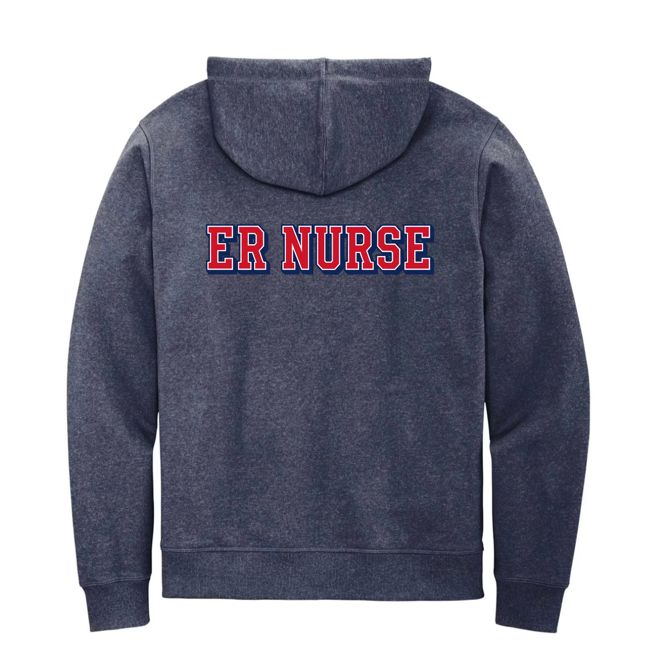 ER Nurse Full-Zip Hoodie — Lightweight Men’s ER Hoodie ER RN Hoodie