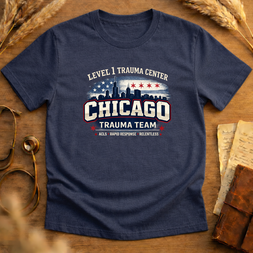 Trauma Team T-Shirt Chicago Adult Softstyle T-Shirt