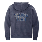 Trauma Team Nurse Fleece Hoodie Full-Zip — Lightweight Trauma RN Hoodie