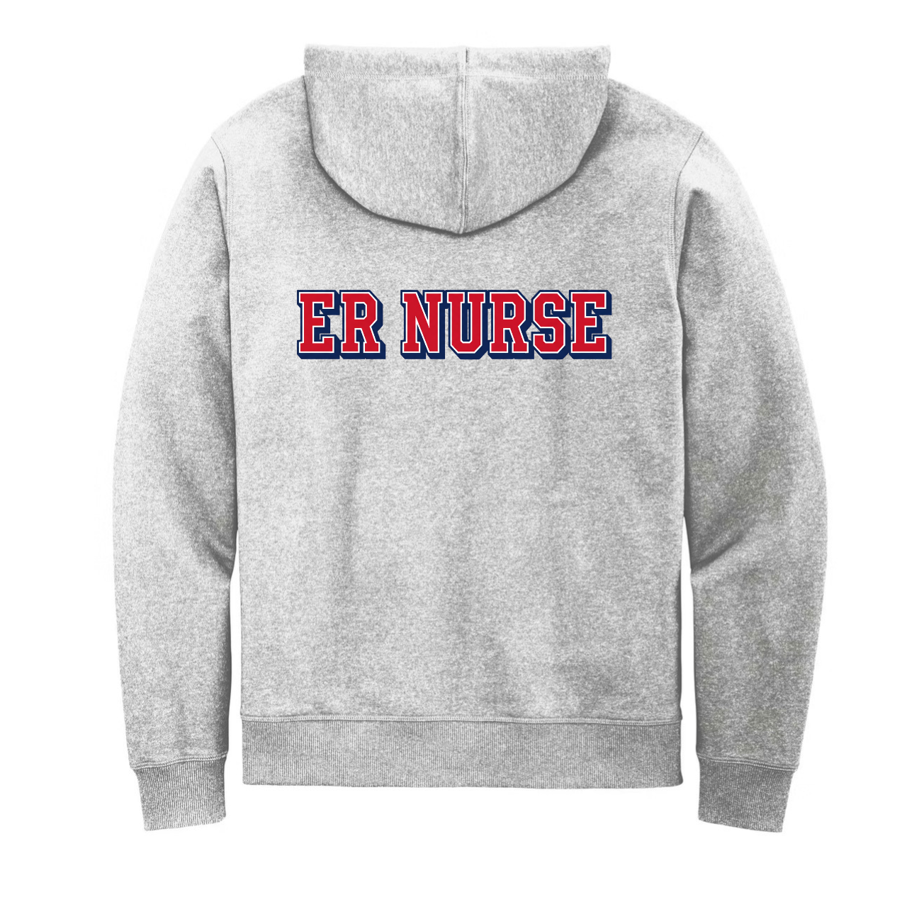 ER Nurse Full-Zip Hoodie — Lightweight Men’s ER Hoodie ER RN Hoodie