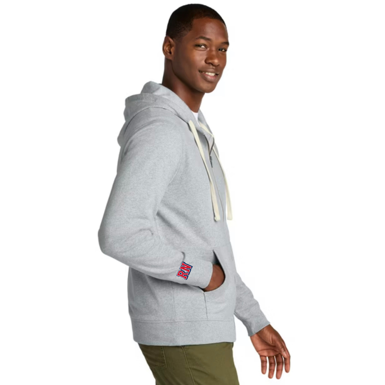 ER Nurse Full-Zip Hoodie — Lightweight Men’s ER Hoodie ER RN Hoodie