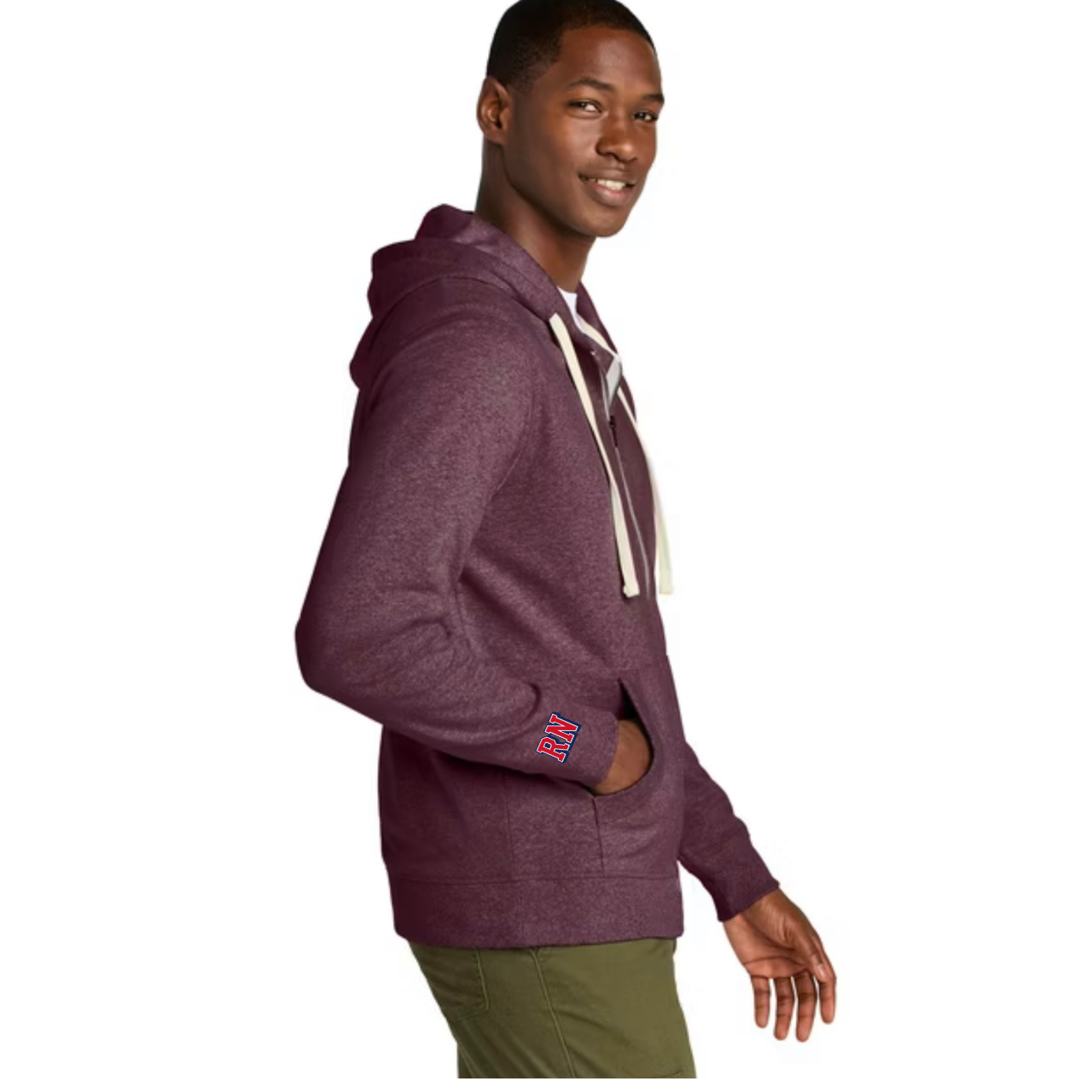 ER Nurse Full-Zip Hoodie — Lightweight Men’s ER Hoodie ER RN Hoodie