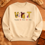 VAT IV NURSE/TEAM MERCH YELLOW HEART SWEATSHIRT