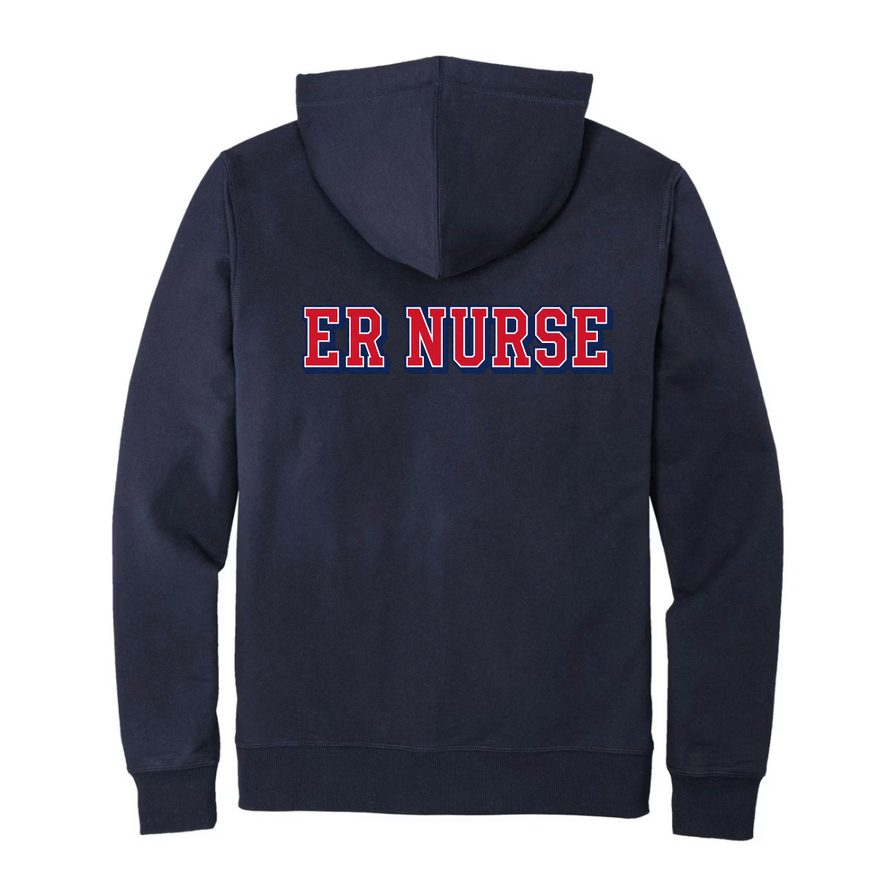 ER Nurse Full-Zip Hoodie — Lightweight Men’s ER Hoodie ER RN Hoodie