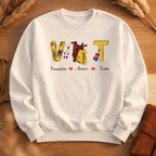 VAT IV NURSE/TEAM MERCH YELLOW HEART SWEATSHIRT