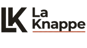 La Knappe logo with black text on a white background